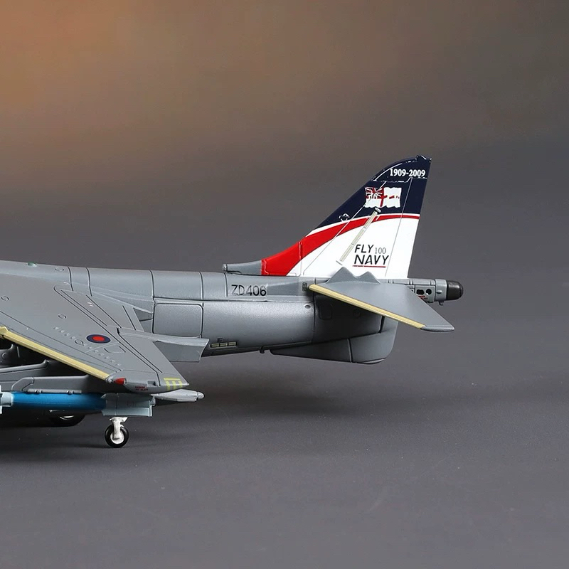 โมเดลเครื่องบิน Hobby Master HA2652 Harrier GR.9 ZD406, Royal Navy ...
