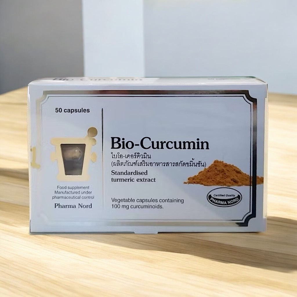 Bio-Curcumin 400 mg By Pharma Nord สารสกัดขมิ้นชัน กล่อง 50 แคปซูล ...