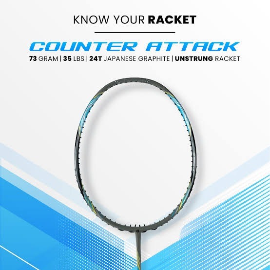 ไม้แบดมินตัน Apacs Counter Attack | Shopee Thailand