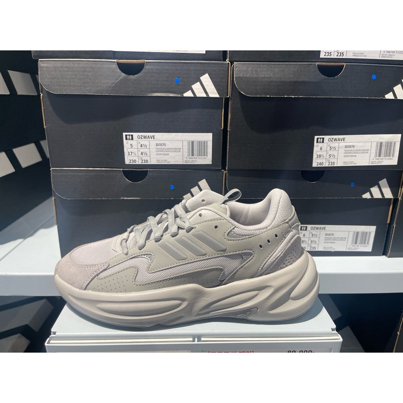 Pre order ของแท้ 100% adidas Ozwave Black White และ Grey รองเท้า อาดิดา ...