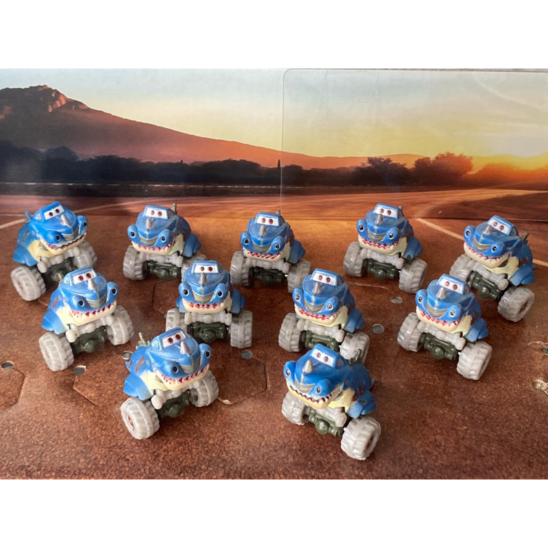 Disney Pixar Cars Mini Racers Dino T Rex นอกแพ็ค | Shopee Thailand