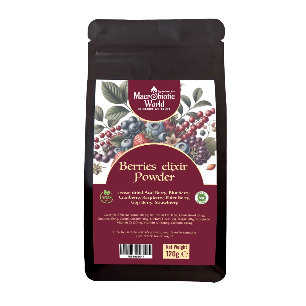Organic/Bio Berries Elixir Powder 120g | Shopee Thailand