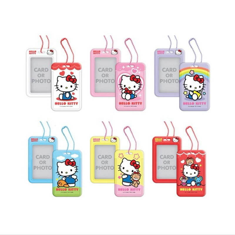 ️พร้อมส่ง ️ เฮลโล คิตตี้ Hello Kitty Card Holder Keychain Pouch ไม่แกะ ...