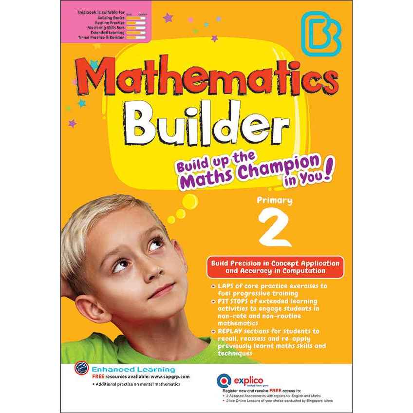 GSAP_แบบฝึกหัดเสริมคณิตศาสตร์ประถมศึกษาปีที่ 2 Mathematics Builder ...