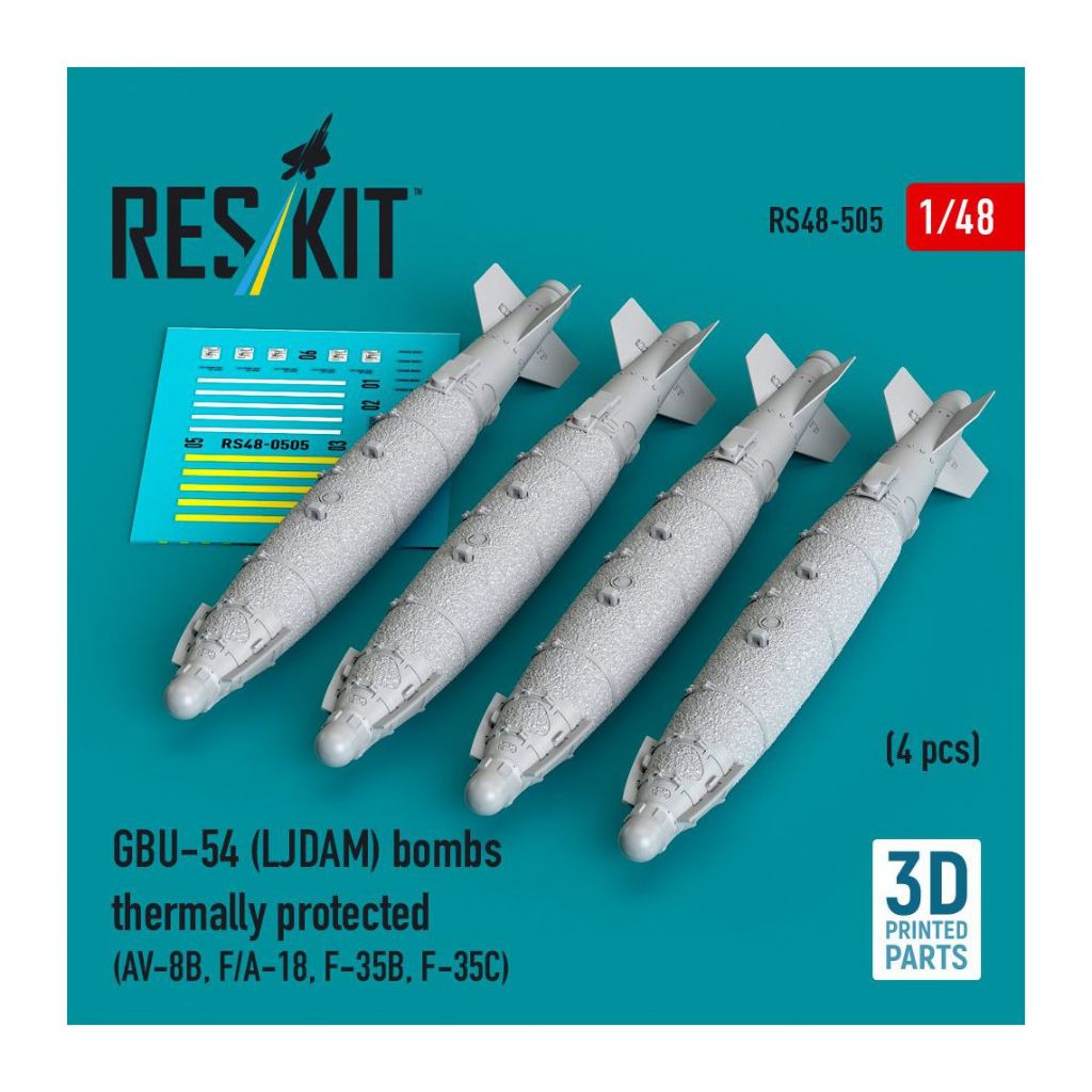 RS48-0505 GBU-54 (LJDAM) bombs thermally protected (4 pcs) (AV-8B, F/A ...
