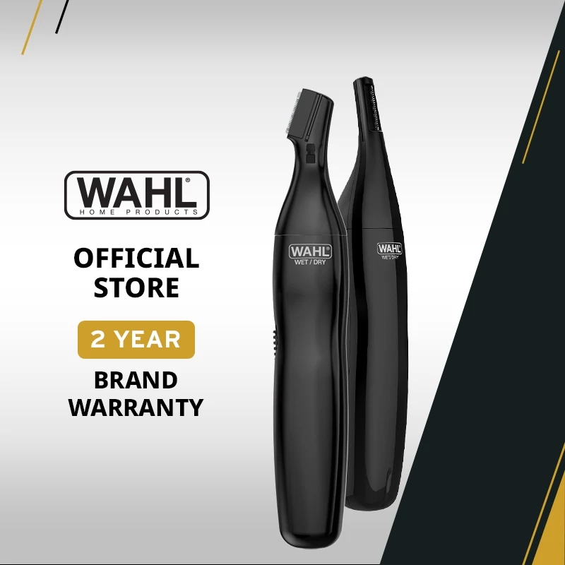 Wahl Precision Ear, Nose, Brow Trimmer - แบตเตอร์เลี่ยน, ปัตตาเลี่ยน, ที่กันขอบ, เครื่องกรูมมิ่ง