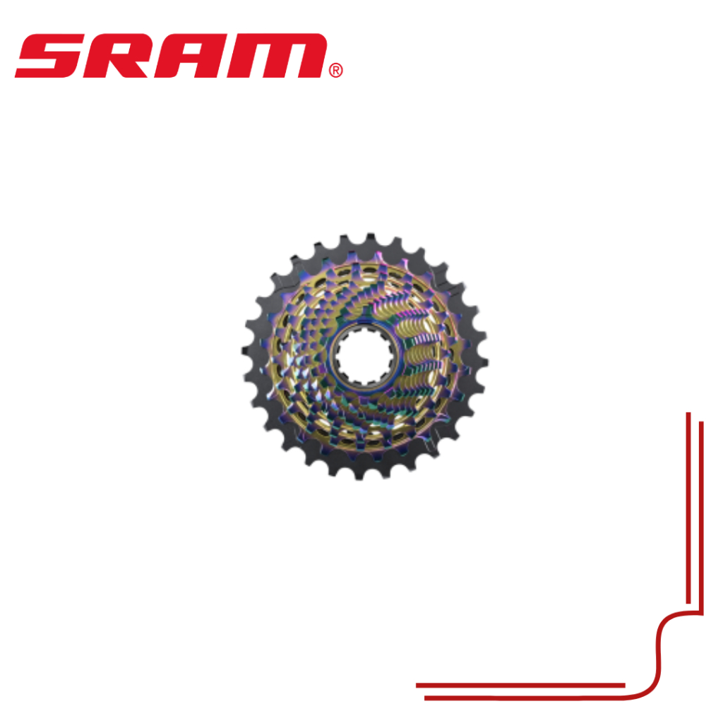 SRAM RED XG-1290 12-Speed Cassette - 10-28t for XDR Driver Body