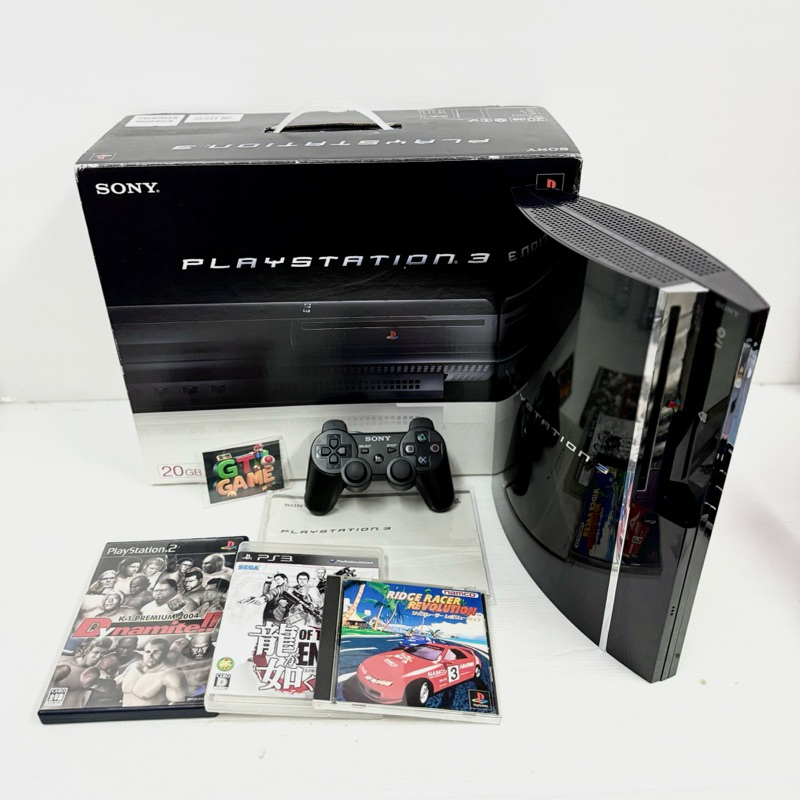SONY PS3 20 GB ? CECHB00 Boxed ? ? Japan ?? Menu Eng 