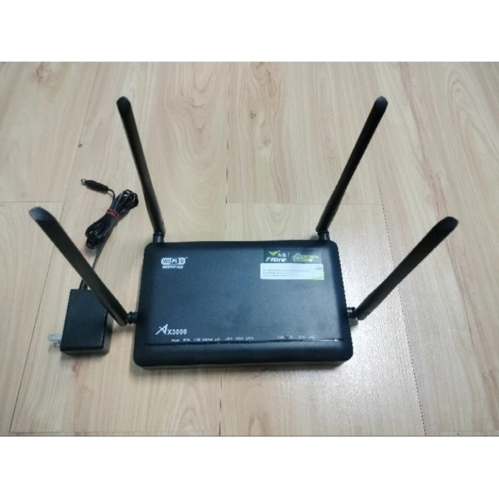 ZTE รุ่น F6107A Main WIFI6 AX3000 ระบบแท้ AIS Fibre แท้ พร้อมใช้งาน ...