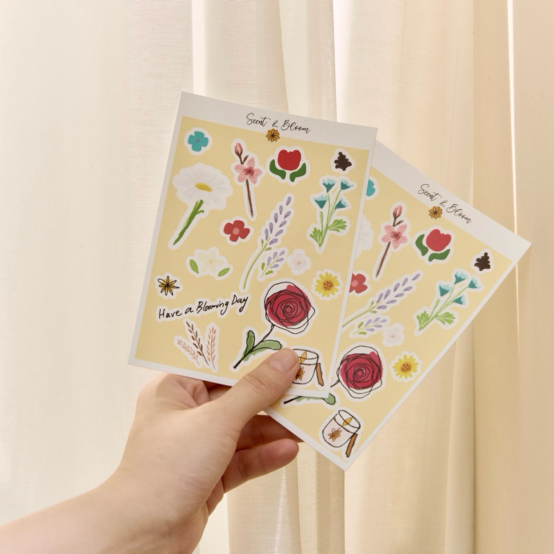 สติ๊กเกอร์ Blooming Day - Blooming Day Sticker by Scent & Bloom ...