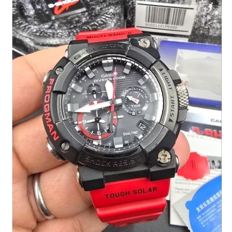 G-Shock FROGMAN RED GWF-A1000-1A4 มือ2 | Shopee Thailand