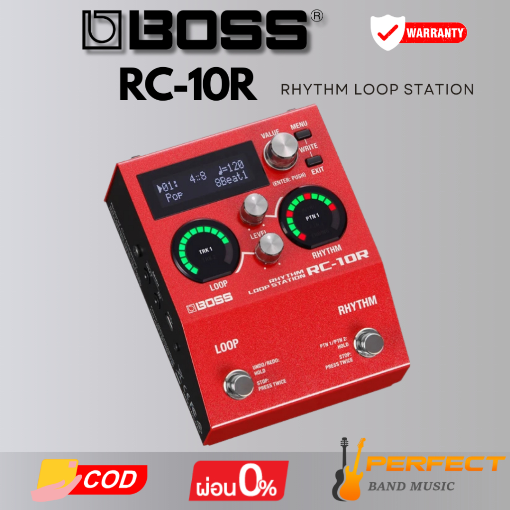 เอฟเฟค Loop BOSS RC-10R Rhythm Loop Station [ผ่อน 0% 10เดือน] | Shopee ...