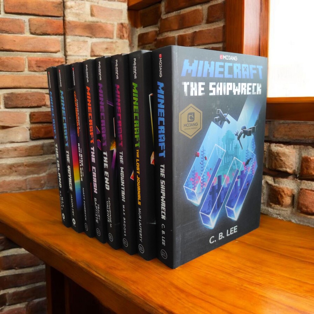 Official Minecraft Novels 8 books collection | Shopee Thailand