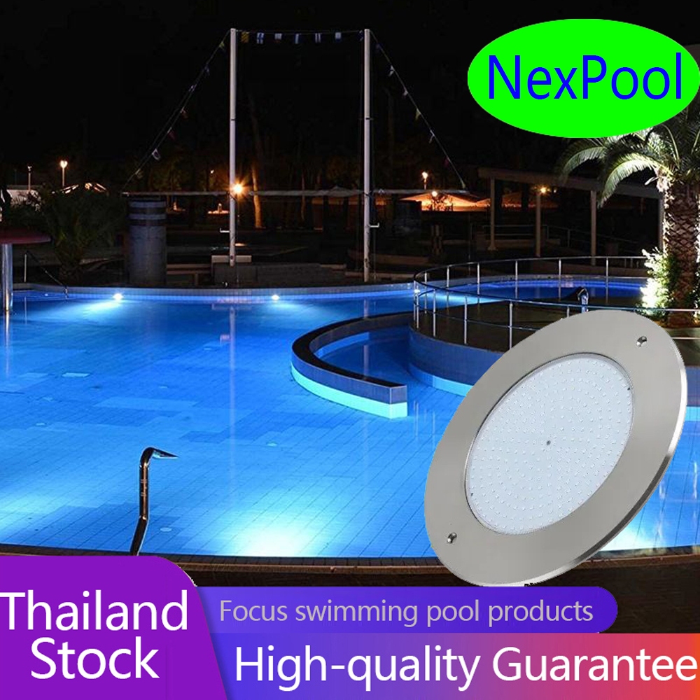 【2 year warranty】NexPool Ultra-Thin LED Swimming Pool Light Stainless ...