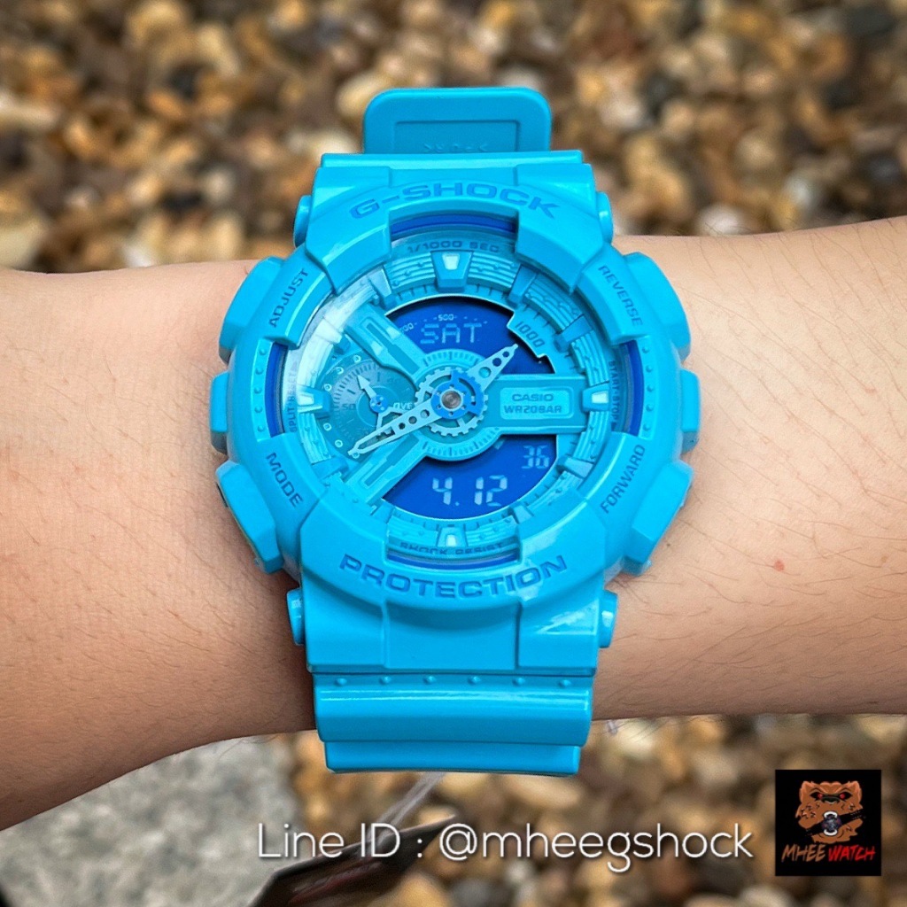 G-Shock Limitedฟ้า ไฮเปอร์ คัลเลอร์ มือ1 ในตำนานหายากมากๆ Blue