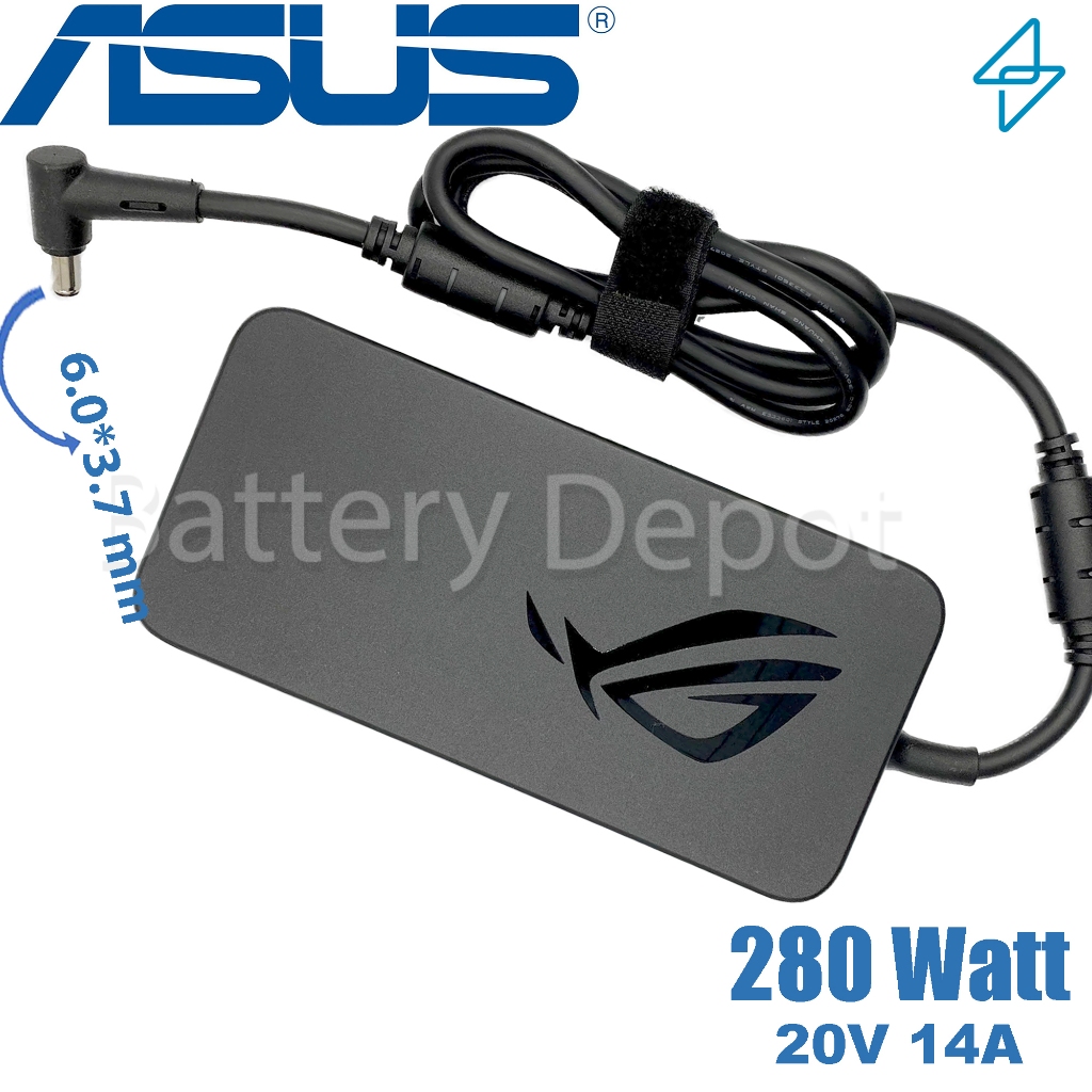 純正 ASUS 280W ゲーミング ACアダ プター プラグ6.0x3.7mm 楽天市場】純正新品 ASUS ROG Strix G533 G17 G18 Zephyrus M16