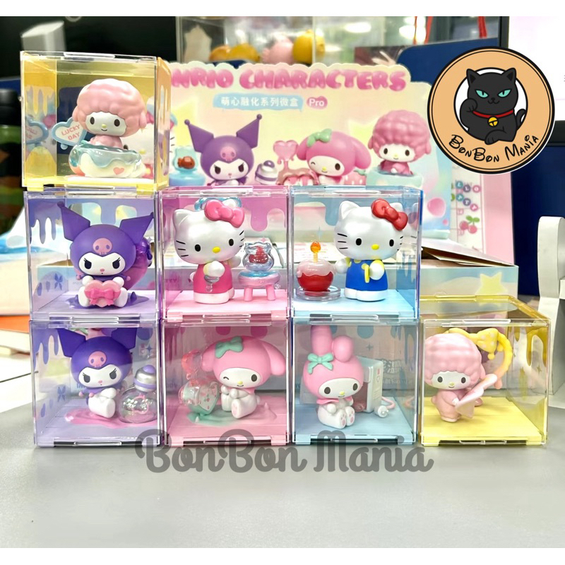 [แบบแยก-เลือกตัวได้]Sanrio Characters Cute Heart Melting series Micro Box blind box set