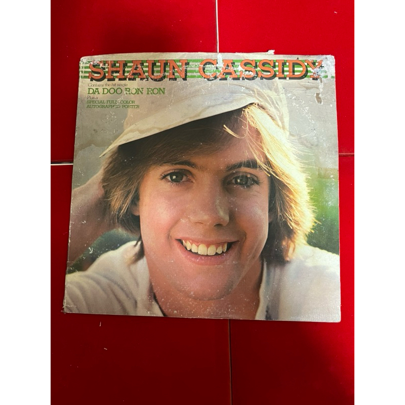 1LP12inch แผ่นเสียงไวนิล vinyl records SHAUN CASSID Contains the hit ...