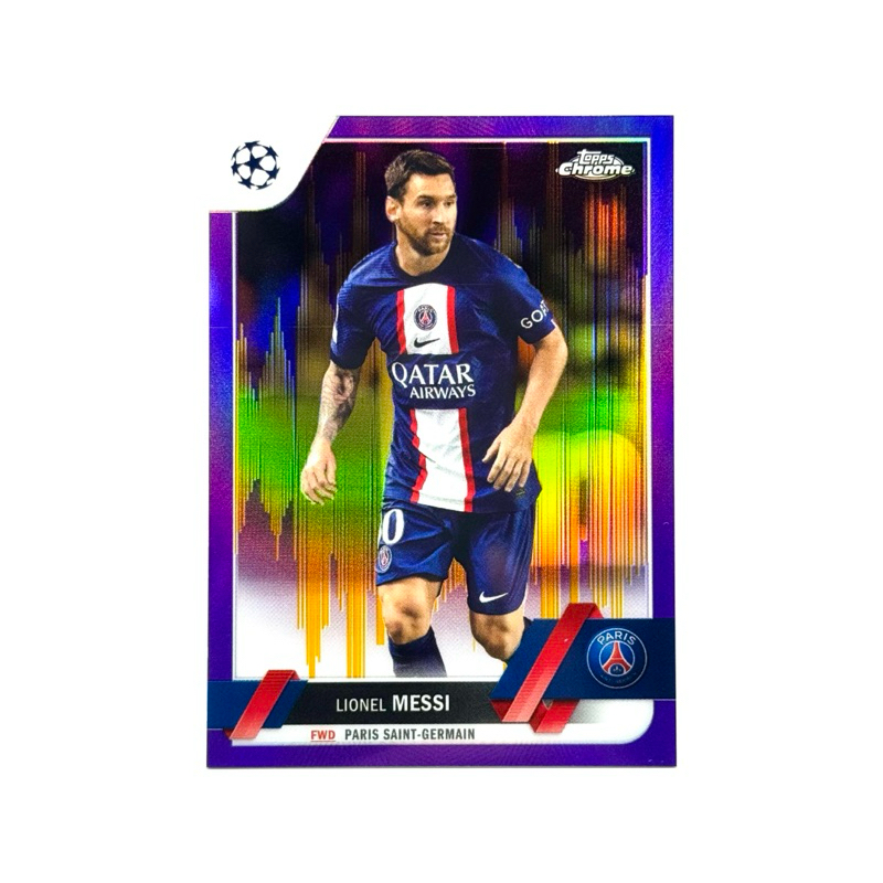 Topps Flagship UCC 22/23 Starball Foil Paris Saint-Germain