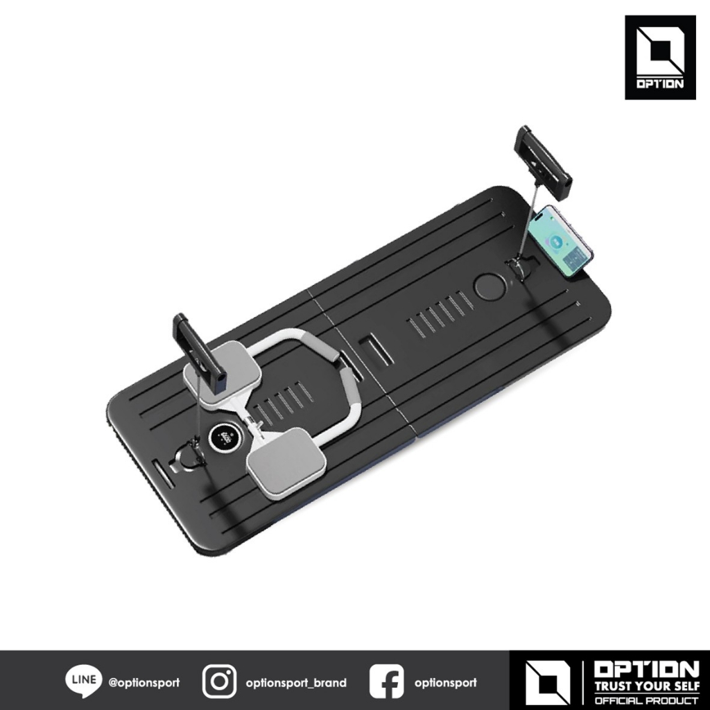 PILATES BOARD AB EXERCISE PRO บอร์ดบริหารหน้าท้อง รุ่น โปร OPTION OPY-1 ...