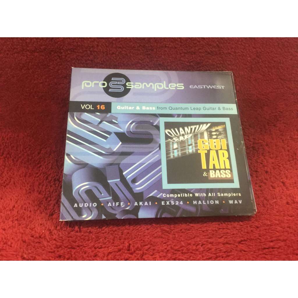 CD เพลงสากล East West Pro Samples Vol.16 Guitar & Bass Sample สภาพตาม ...