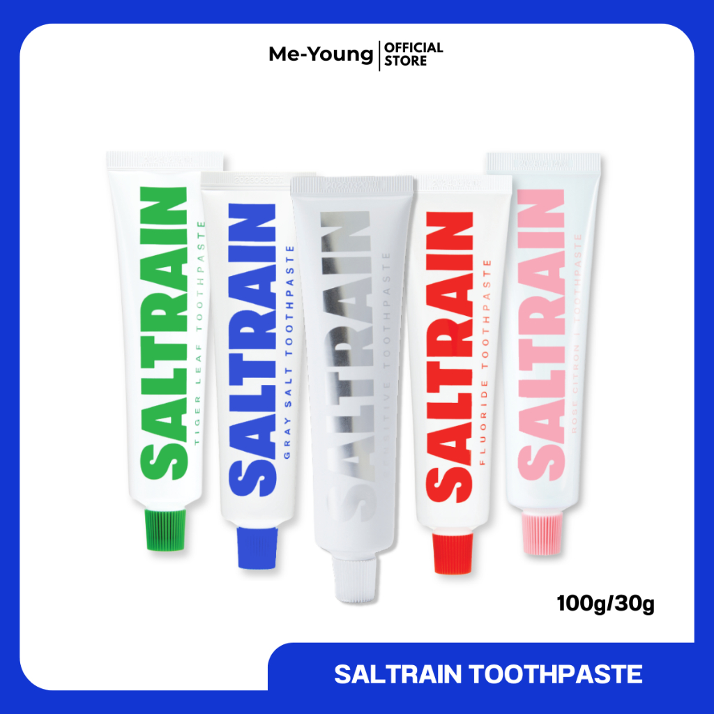 (🇰🇷 แท้100% ฉลากไทย) Saltrain Toothpaste | ขนาด 100g, 30g | Shopee Thailand