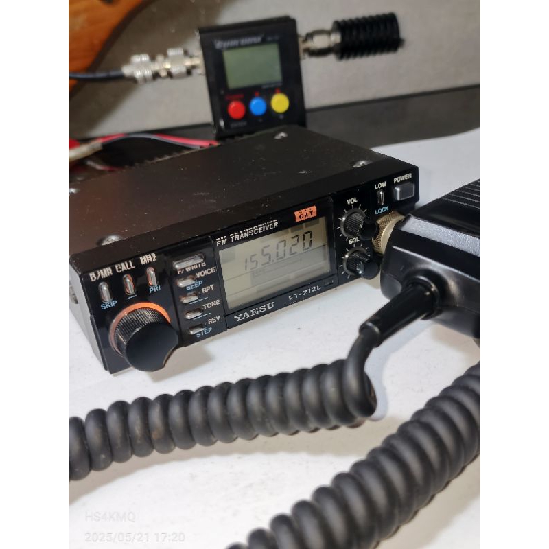 YAESU FT-212L พอสวยมือสองสวยๆนำเข้า ไม่เคยซ่อม ไม่เคยวนขายเปิดแบน