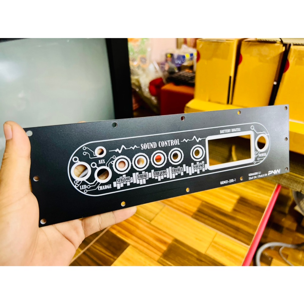 เพลท GEMAUDIO2.1 / TB22 ไม่ย้าย ช่องเพลท 23x5 CM GEM21-235-1 | Shopee ...