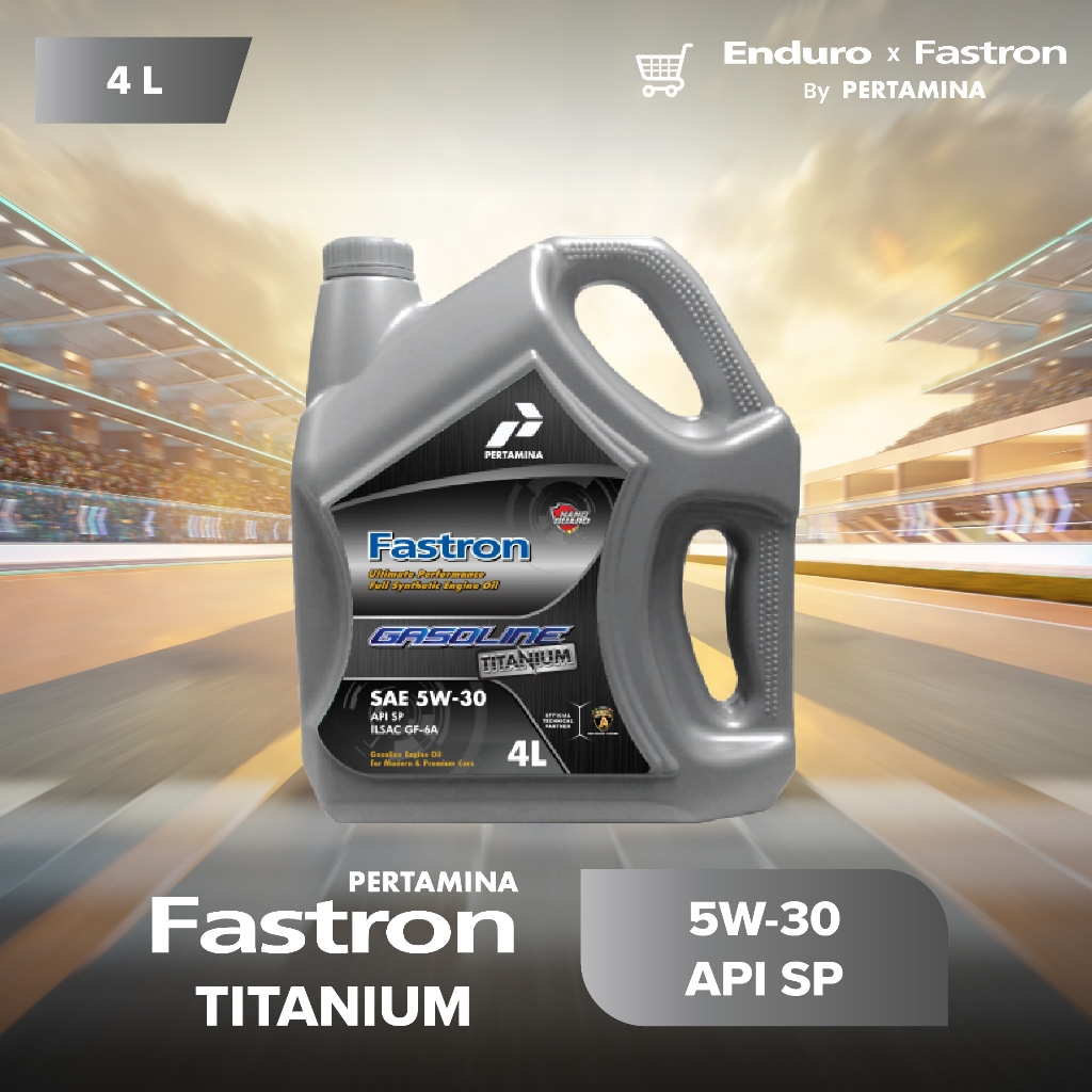 น้ำมันหล่อลื่นสำหรับเครื่องยนต์เบนซิน FASTRON GASOLINE TITANIUM 5W-30 ...