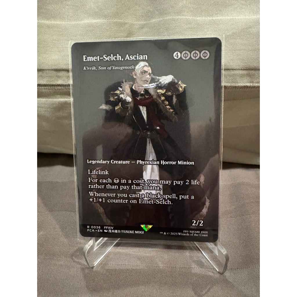 MTG Final Fantasy Through the Ages: K'rrik, Son of Yawgmoth (0036 -  Emet-Selch, Ascian) | Shopee Thailand