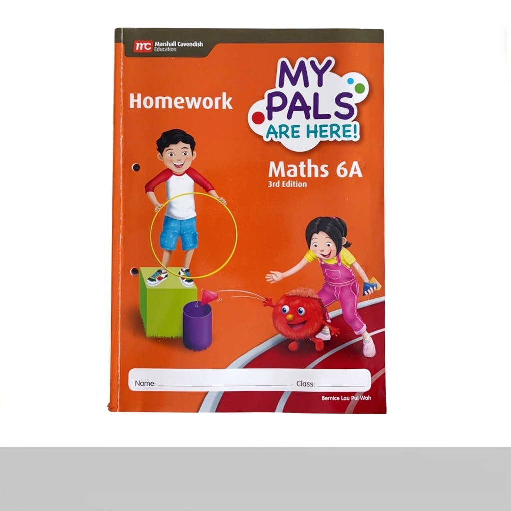 My Pals Math 6A Homework การบ้านเสริมคณิตศาสตร์ระดับประถมศึกษา 6 เทอม 1 ...