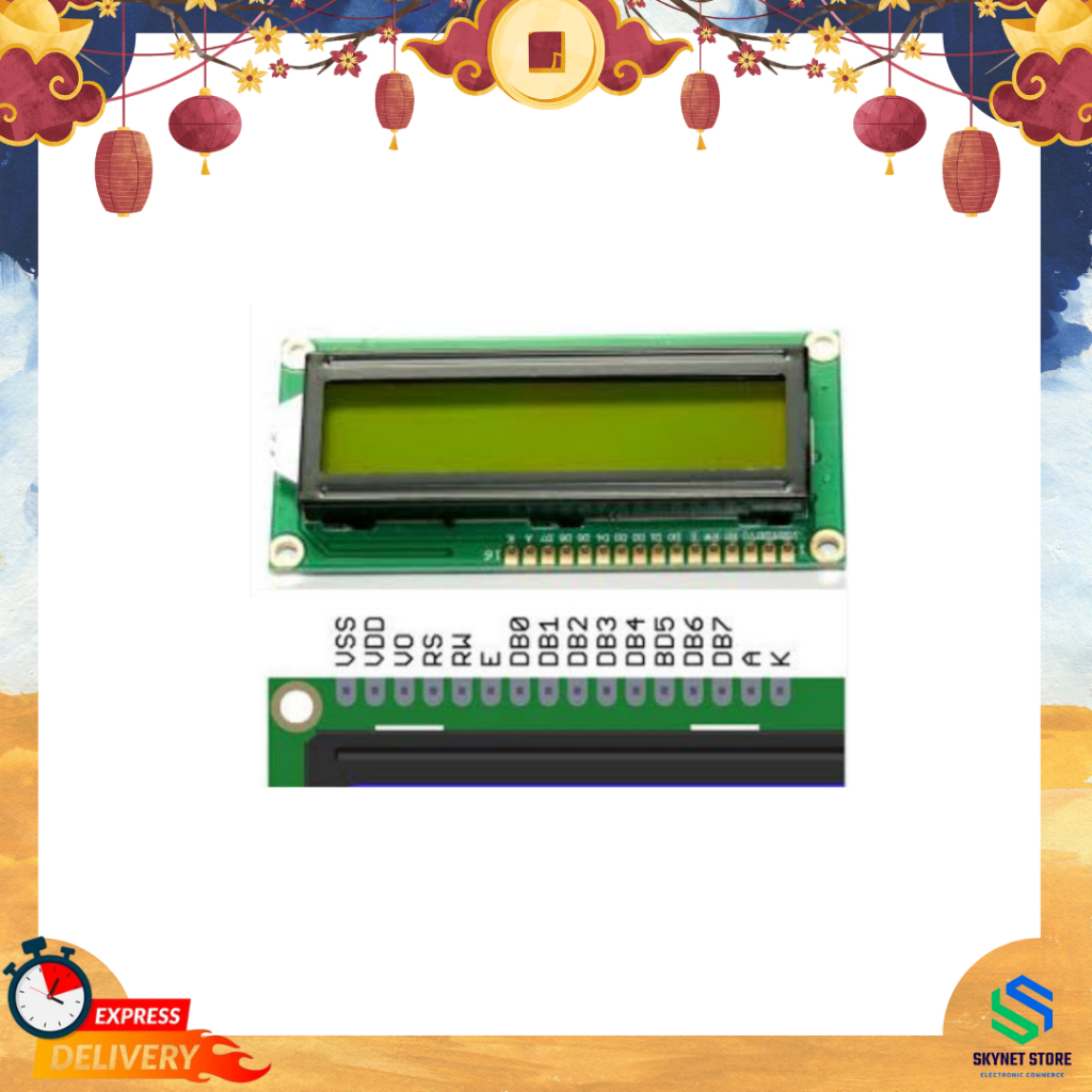 LCD 1602A 16x2 LCD Module Display | Shopee Thailand