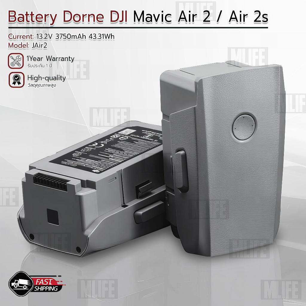2x 3750mAh Intelligent Flight Battery For DJI Mavic Air 2 / Air 2S Drones – Gray – 1 Year Warranty - View #3
