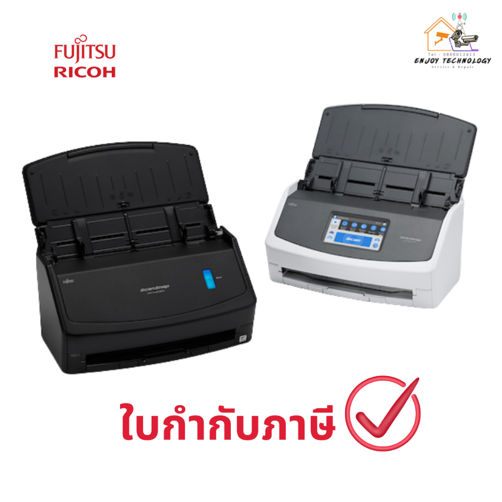 Ricoh (Fujitsu) Image Scanner ScanSnap iX1600 สแกนเนอร์ ประกันศูนย์ ...