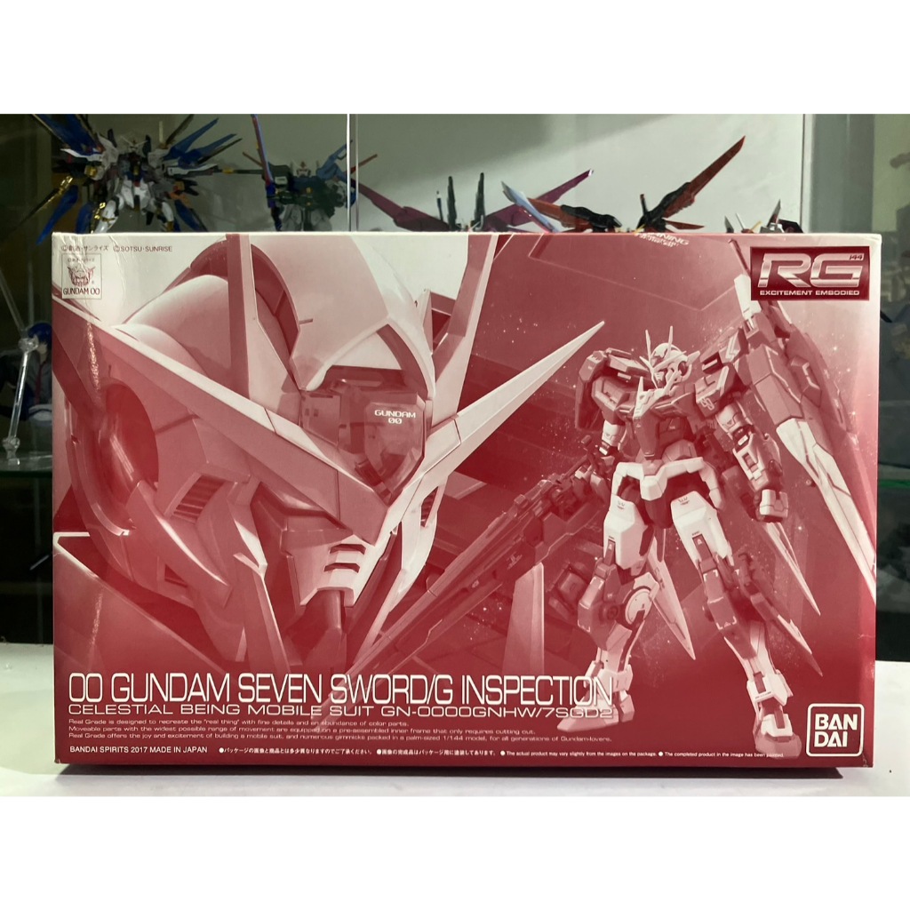 [P-Bandai] RG Gundam OO Seven Sword/G Inspection Color | Shopee Thailand
