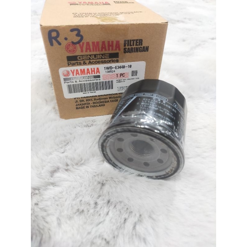 ไส้กรองน้ำมันเครื่อง Yamaha R1/R3/R6/MT-10/MT-07/MT-09 (1WD-E3440-10 ...