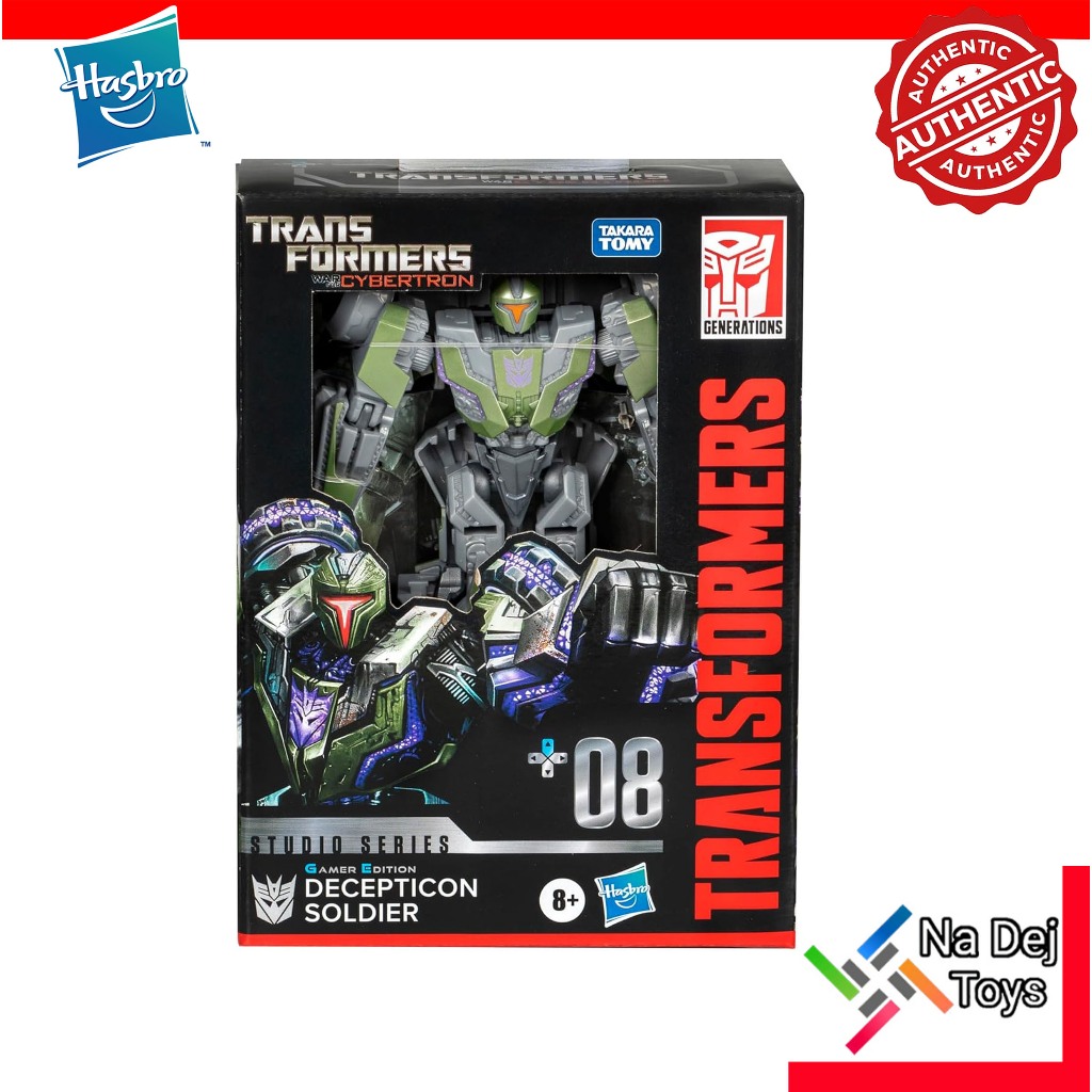Transformers Generations Studio Series Deluxe 08 Soldat Decepticon