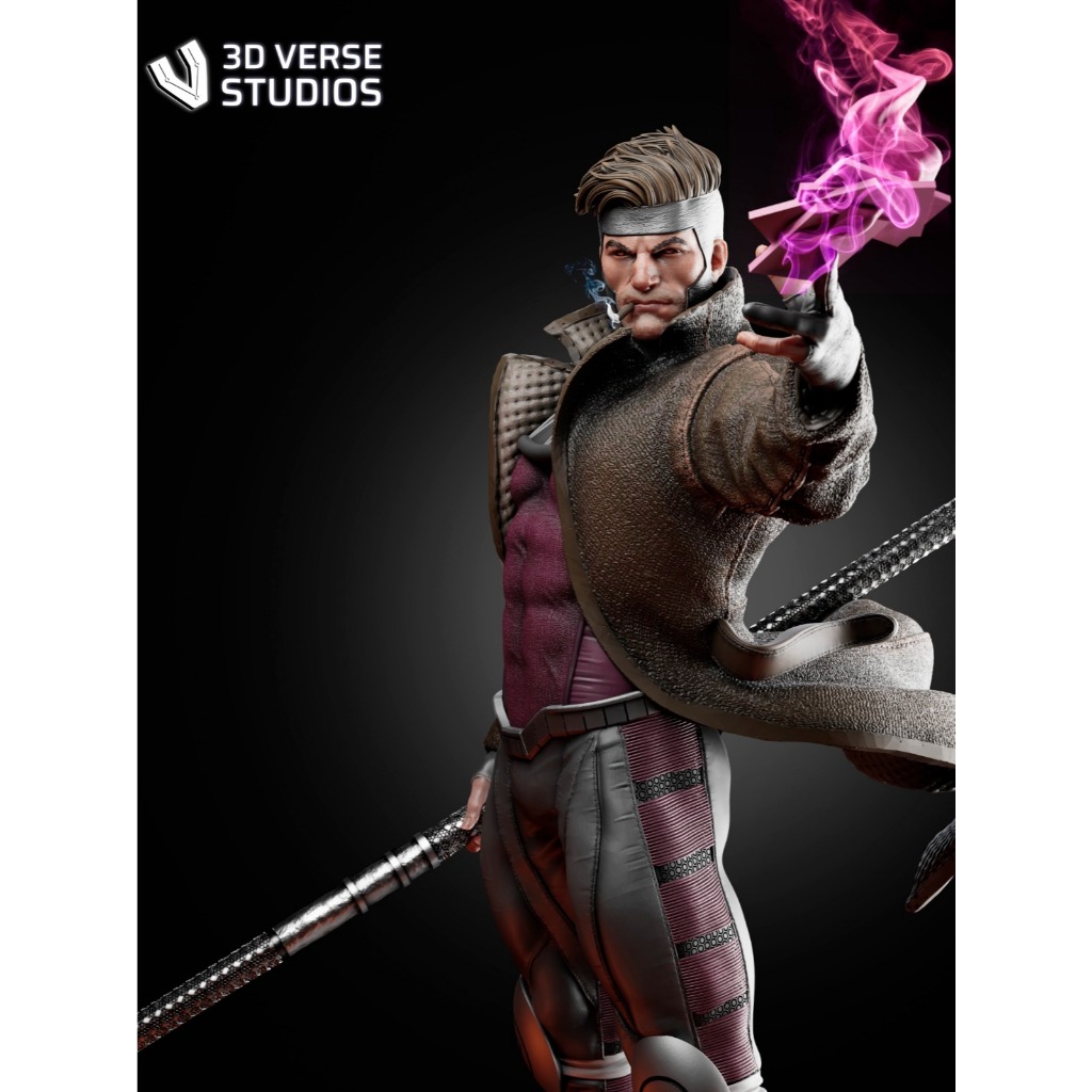 [โมเดลไม่ทำสี] Gambit [Marvel] (printing model) | Shopee Thailand