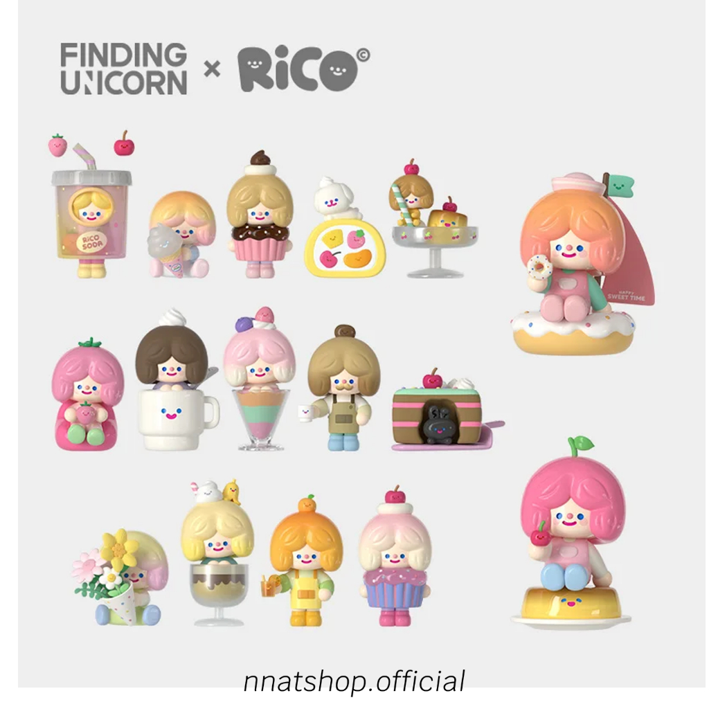 พร้อมส่งในไทย | RiCO Happy Sweet Time Series Blind Box | Shopee Thailand