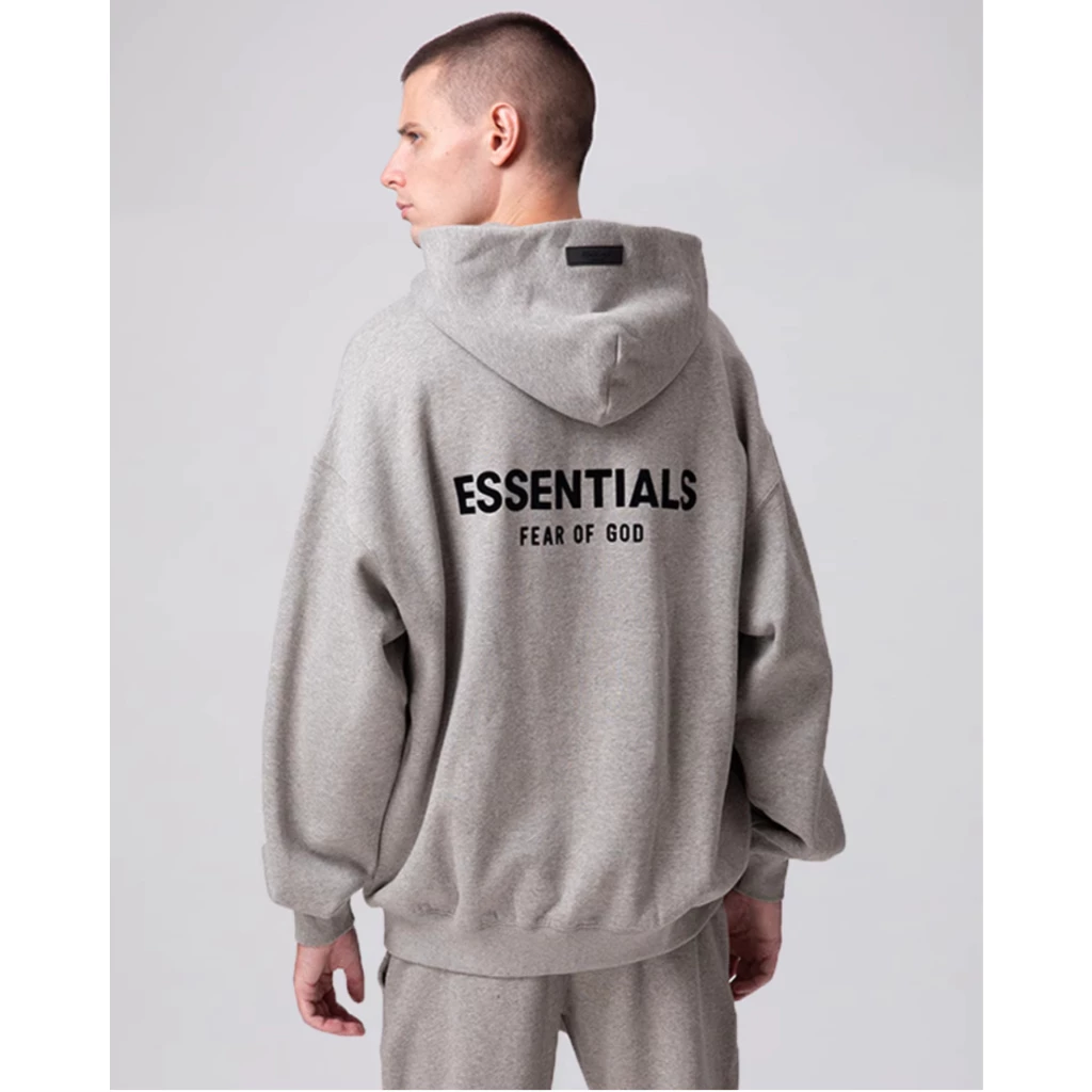 ESSENTIALS New Hot เสื้อ Fear of God Hoodie ชาย และหญิงเสื้อฮู้ดหลวม