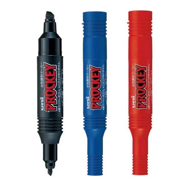ปากกามาร์คเก้อร์ไร้สาร ไร้กลิ่น uni PROCKEY non erosive Water Marker by  Mitsubishi Japan