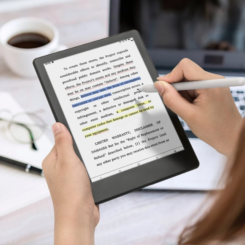 Meebook M8C eBook Reader - 7.8" Color Eink (Android 14 / Micro SD Slot 1TB)