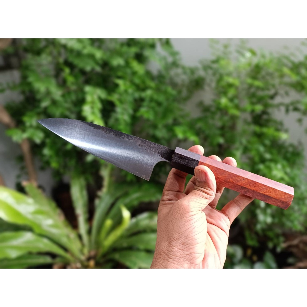 มีดเดบะ (Deba knife) มีดเชฟ มีดทำครัว มีดแล่ มีดทำปลา มีดแคมป์ ใบ 7” ตี ...