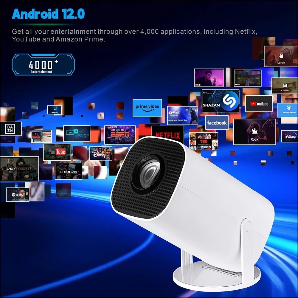 โปรเจคเตอร์มินิ projector P30 PRO โปรเจคเตอร์ดูหนัง WiFi HD รองรับการ ...