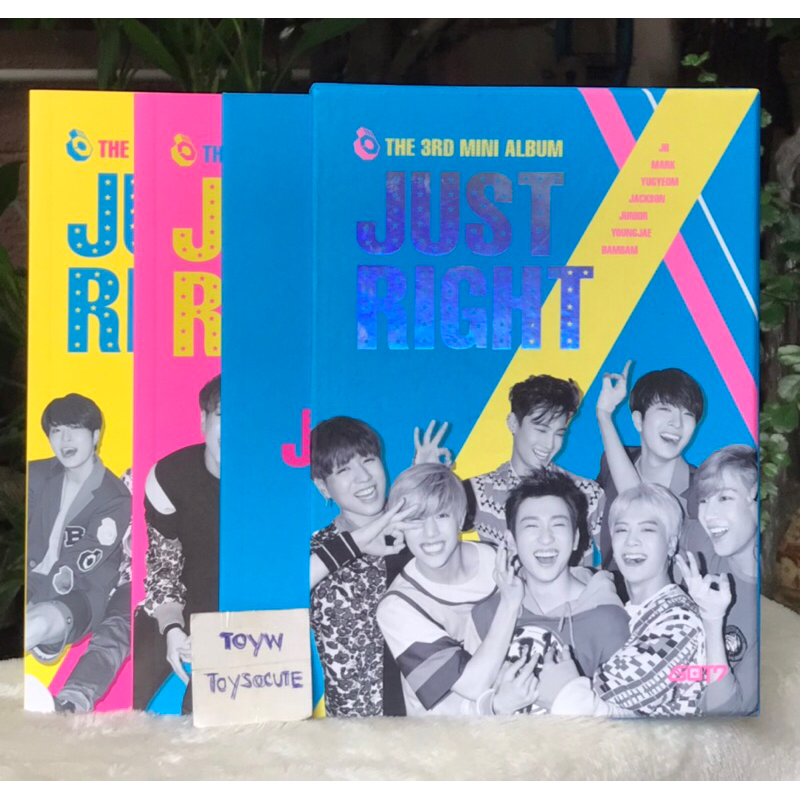 ส่งต่อของสะสม GOT7 JUST RIGHT 3rd Mini Album CD/(CD 2015 ) ของสะสม GOT7 ...