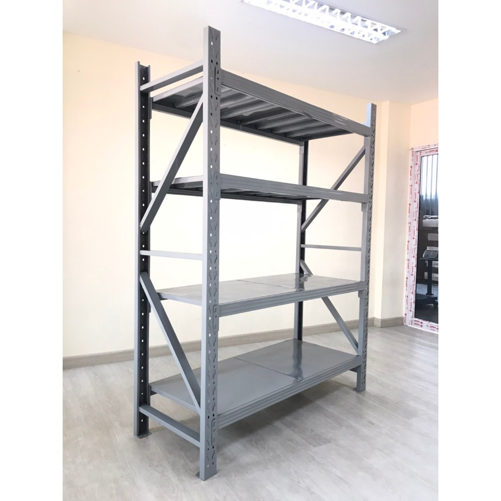 ( พร้อมส่ง ส่งไว) ชั้นวางของ 4ชั้น เหล็ก 200cm*200cm*60cm ชั้นวางสินค้า ...
