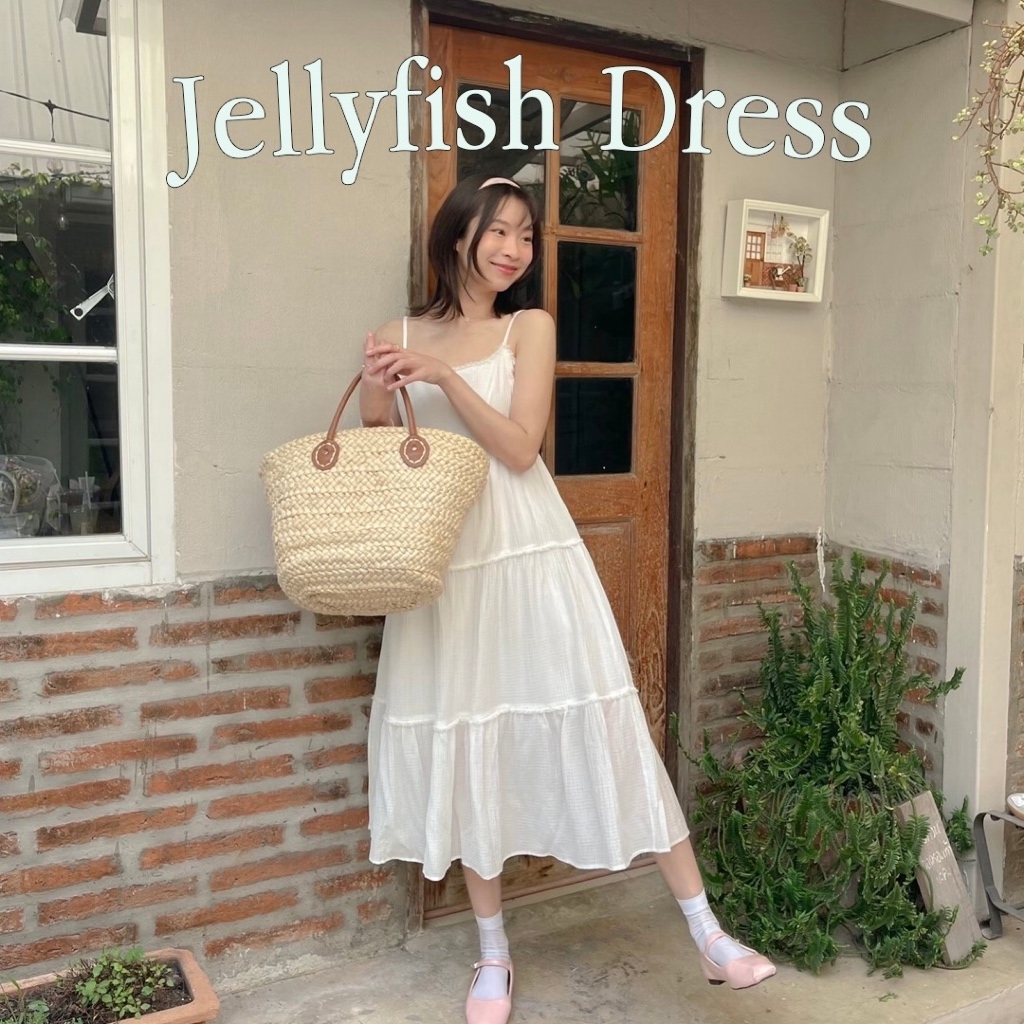 Choosedress A6456 Jellyfish Dress แม็กซี่เดรส เดรสเจ้าหญิง | Shopee ...