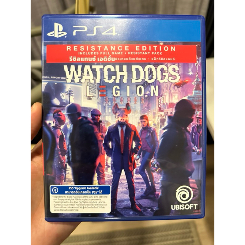 Watch Dogs Region PS4 มือ 2 (Free upgrade PS5) | Shopee Thailand