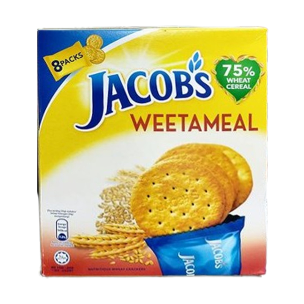 Jacob's Weetameal Cracker Wheat Cereal 144g เจค็อบส์ วีทมีล แครกเกอร์ ...
