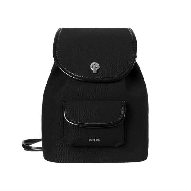 Stand Oil Ditto Backpack - 디토 백팩 (Black, Silver, Cream, Canvas